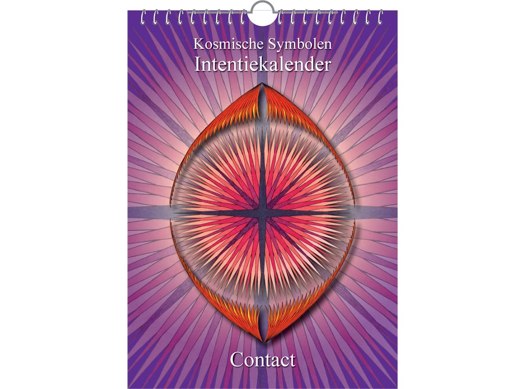 Intentiekalender Contact | 13 Kosmische Symbolen & Inkleurplaten | Joke de Bruin