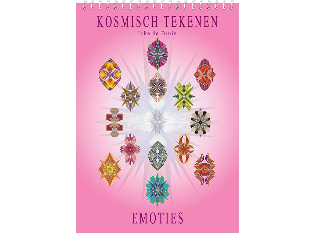 Boek kosmisch tekenen emoties | Joke de Bruin